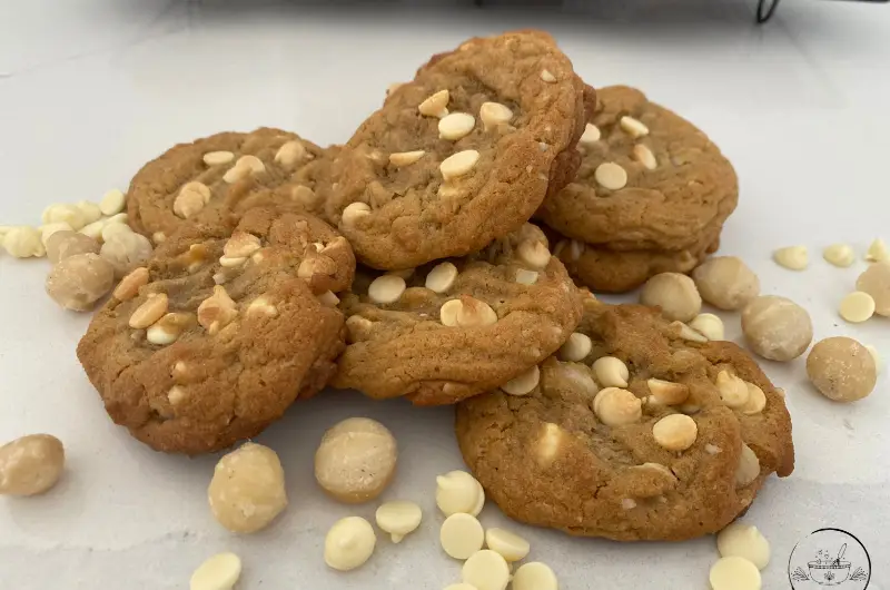 White Chocolate Macadamia Cookies