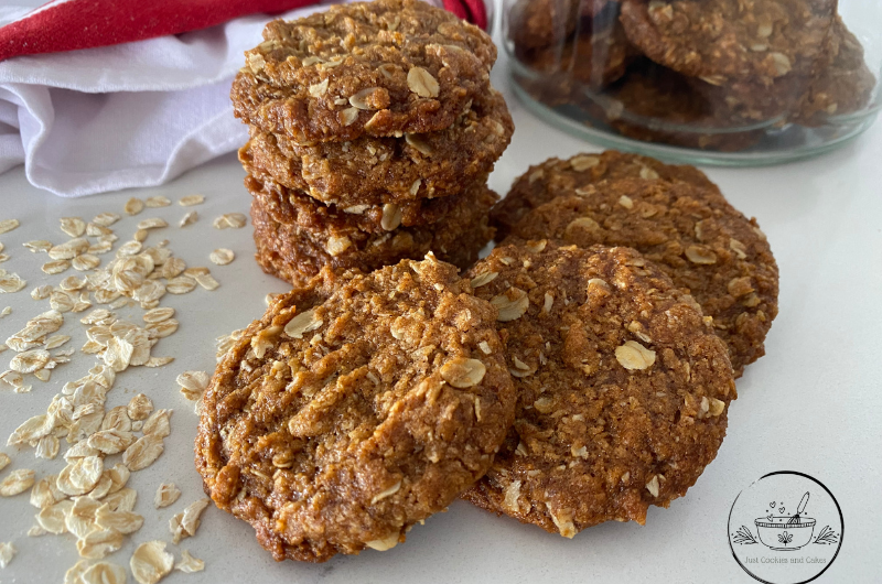 Spiced Honey Anzac Biscuits
