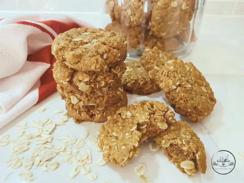 Photo of Spiced honey Anzac biscuits for recipe card